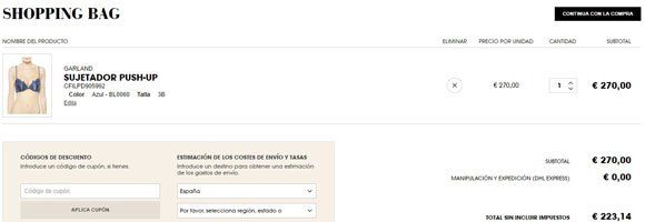 Código promocional La Perla